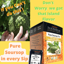 vidafarm - Pure Soursop Tea made with Pure Graviola Leaf- Guanabana Leaves- 20 Organic Tea Bags Moksha Ayurveda