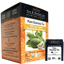 vidafarm - Pure Soursop Tea made with Pure Graviola Leaf- Guanabana Leaves- 20 Organic Tea Bags Moksha Ayurveda